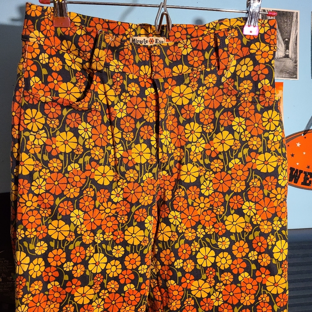 Miracle Eye Marigold pants